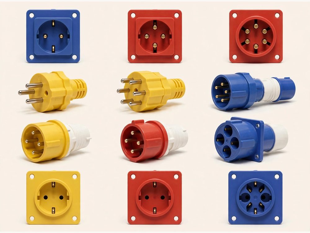 Industrial Plug & Socket — Al Fazza Integrated Services, Jeddah