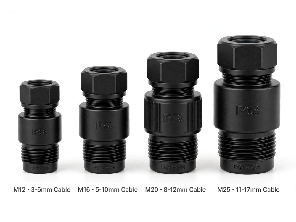 Cable Gland IP68 Waterproof Connector — Cable Accessories product photo from Al Fazza Integrated Services catalogue