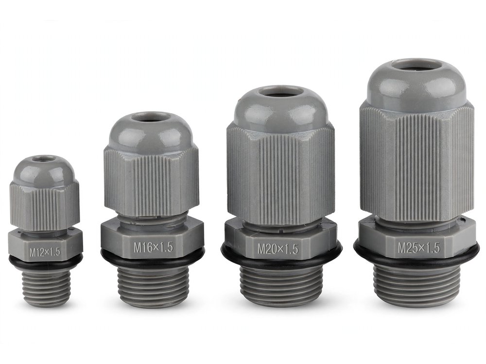 M Type Nylon Gland — Cable Accessories product photo from Al Fazza Integrated Services catalogue