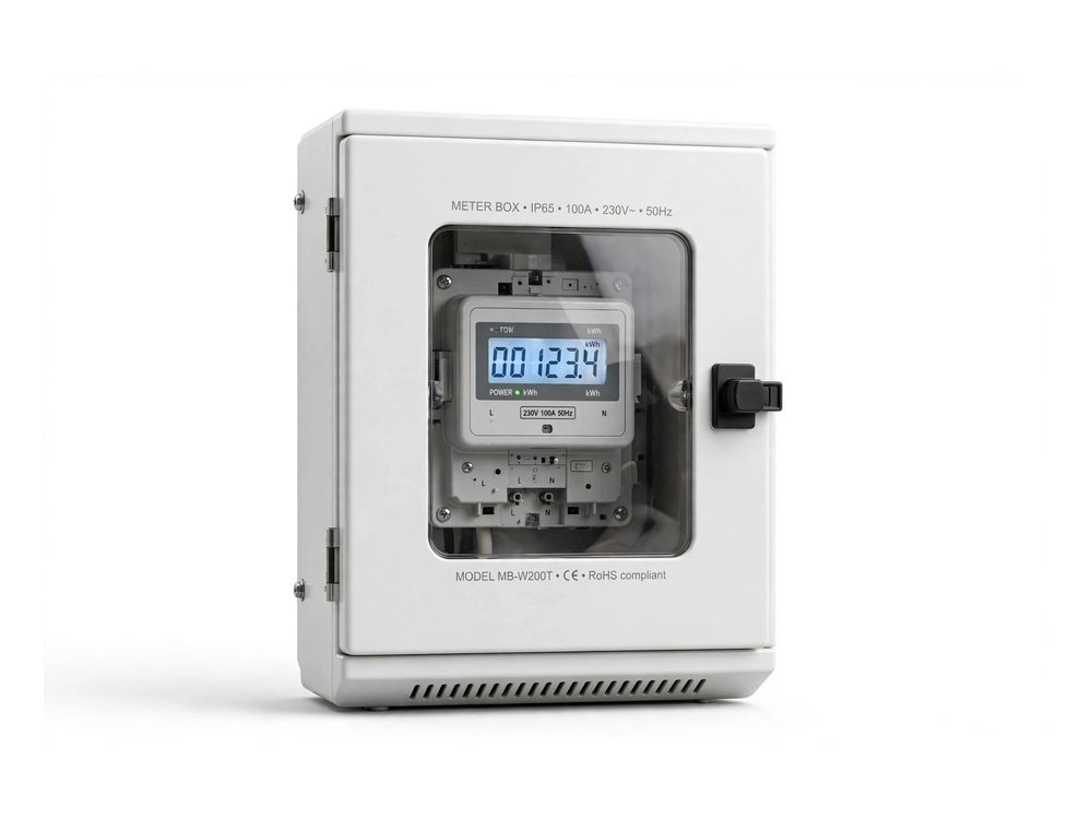 Meter Box with Window — Switch Gear Components product photo from Al Fazza Integrated Services catalogue