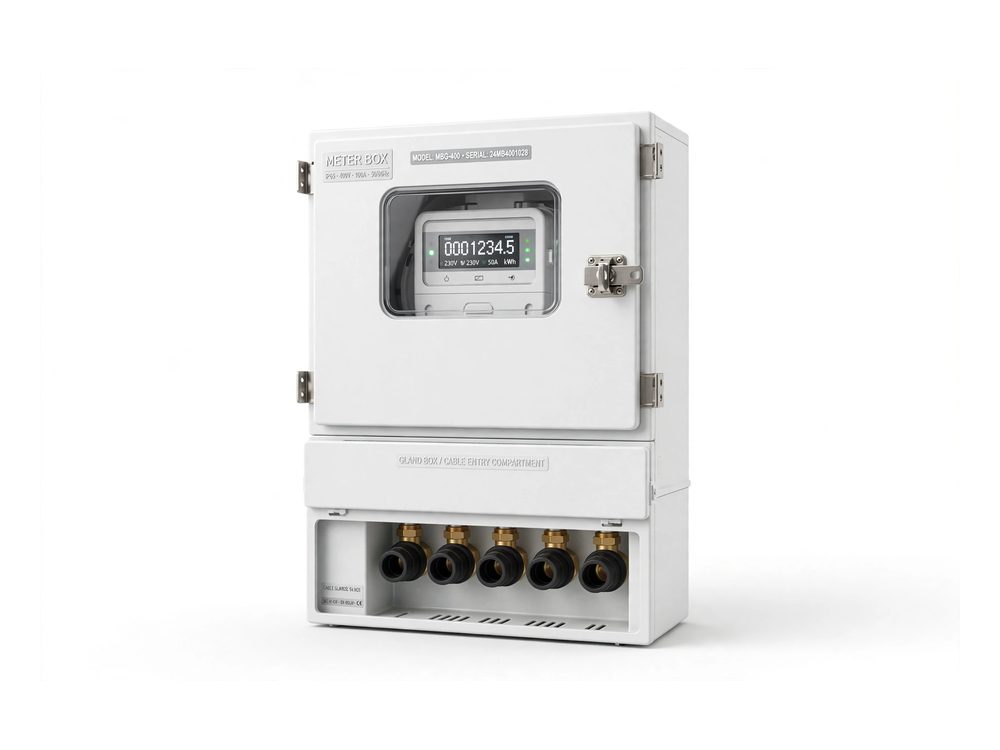Meter Box with Gland Box — Switch Gear Components product photo from Al Fazza Integrated Services catalogue