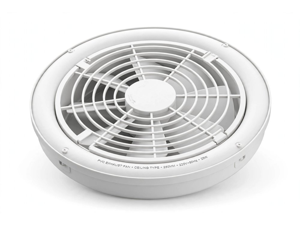 PVC Exhaust Fan — Ceiling Type — Fans & Ventilation product photo from Al Fazza Integrated Services catalogue
