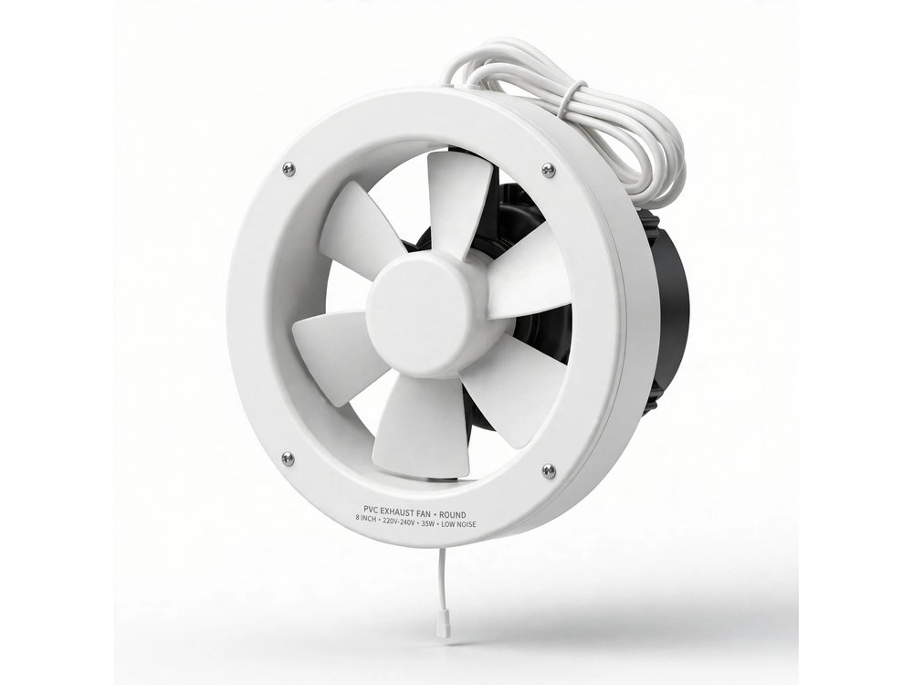 PVC Exhaust Fan — Round — Fans & Ventilation product photo from Al Fazza Integrated Services catalogue