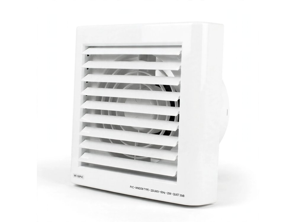 PVC Exhaust Fan — Window Type — Fans & Ventilation product photo from Al Fazza Integrated Services catalogue