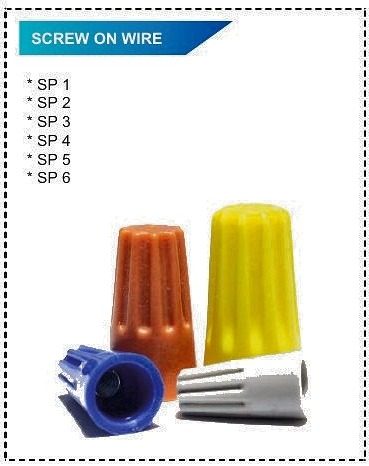 Screw-On Wire Connectors (Wire Nuts) — Insulated Terminals product photo from Al Fazza Integrated Services catalogue