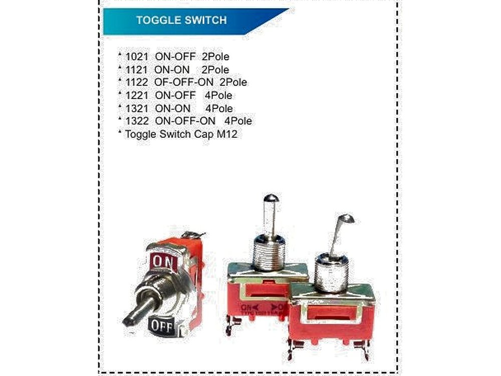 Toggle Switch — Switch Gear Components product photo from Al Fazza Integrated Services catalogue