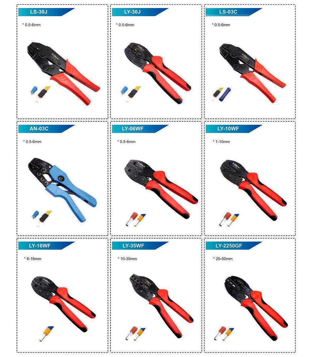 Crimping Tools — Manual Ratchet Series I — Electrical Tools product photo from Al Fazza Integrated Services catalogue