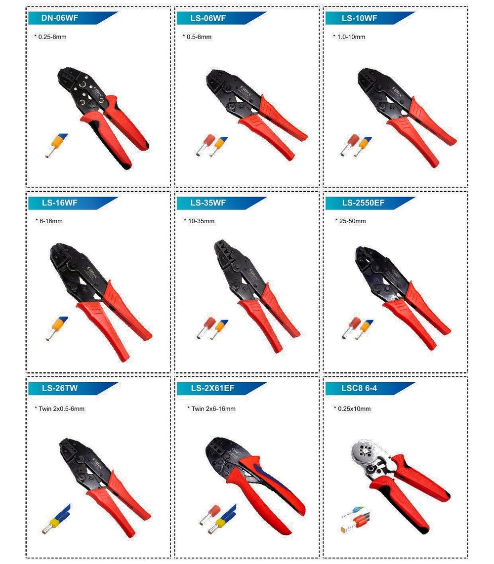 Crimping Tools — Manual Ratchet Series II — Electrical Tools product photo from Al Fazza Integrated Services catalogue