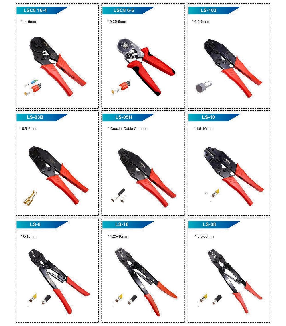 Crimping Tools — Manual Ratchet Series III — Electrical Tools product photo from Al Fazza Integrated Services catalogue