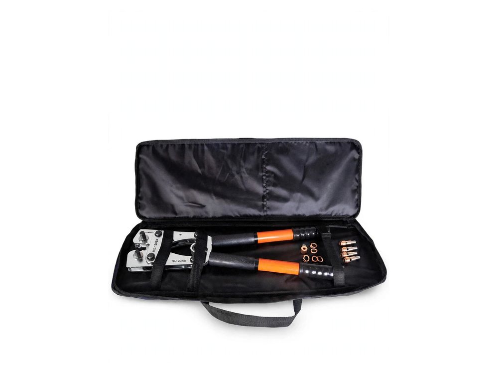 Hydraulic Crimping Tool Kit HX-120BX (Carry Bag) — Electrical Tools product photo from Al Fazza Integrated Services catalogue