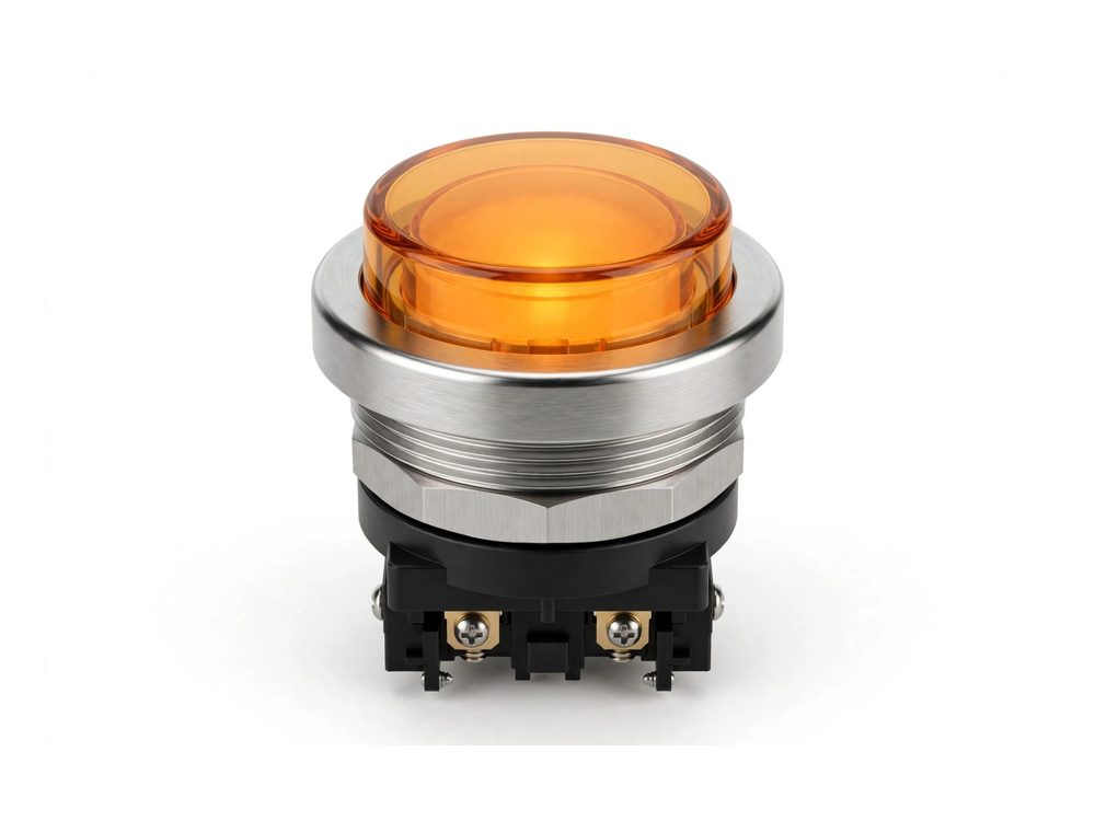 Push Button With Neon — Switch Gear Components product photo from Al Fazza Integrated Services catalogue