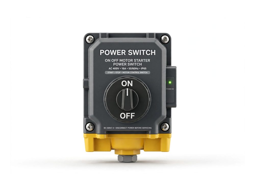 Power Switch (ON-OFF Starter Switch) — Switch Gear Components product photo from Al Fazza Integrated Services catalogue