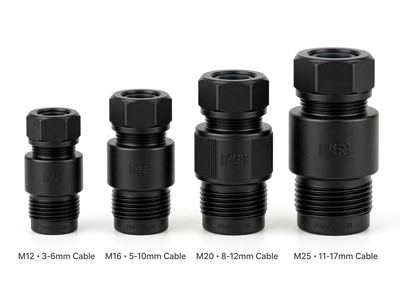 Cable Gland IP68 Waterproof Connector — Cable Accessories — Al Fazza Integrated Services
