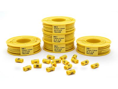 Cable Marker (Clip-On Letter & Number) — Cable Management System — Al Fazza Integrated Services