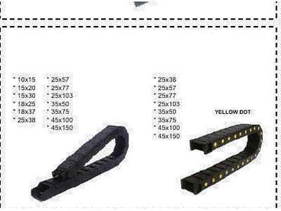 Cable Drag Chain (Energy Chain) — Cable Management System — Al Fazza Integrated Services
