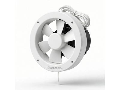 PVC Exhaust Fan — Round — Fans & Ventilation — Al Fazza Integrated Services