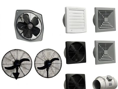 Fans & Ventilation — electrical spare parts supplied by Al Fazza Integrated Services, Jeddah