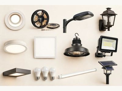 Light Fittings — electrical spare parts supplied by Al Fazza Integrated Services, Jeddah
