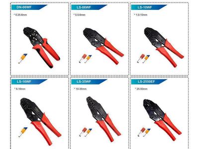 Crimping Tools — Manual Ratchet Series II — Electrical Tools — Al Fazza Integrated Services
