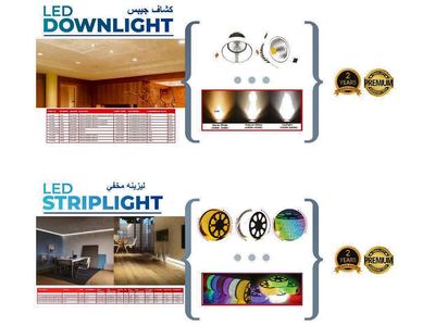 LED Downlights, Strip Lights & Street Lights — Light Fittings — Al Fazza Integrated Services