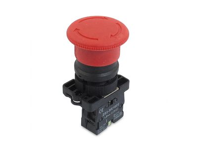 Emergency Push Button (Mushroom Head) — Switch Gear Components — Al Fazza Integrated Services